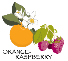 Orange-Raspberry